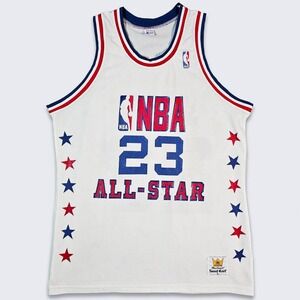 Michael Jordan Vintage 80s All Star Sand Knit Basketball Jersey